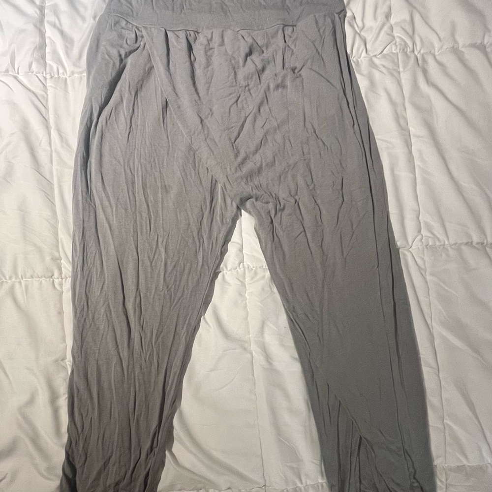 Kiya Tomlin Neutral Grey Harem Pants Size Small